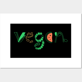 Vegan Posters and Art